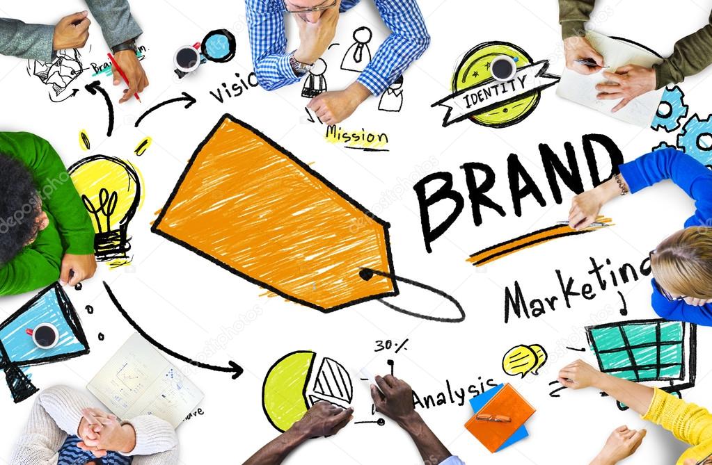 People Discussion Marketing Brand Concept