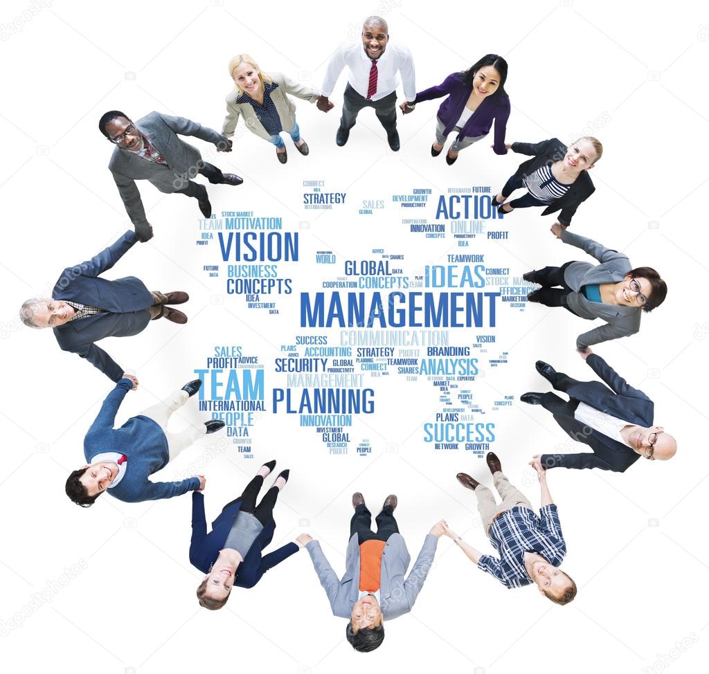 Global Management Training Concept