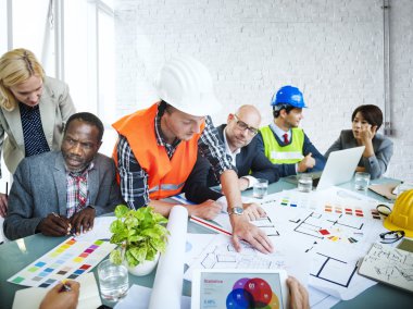 İnşaat beyin fırtınası proje çalışması