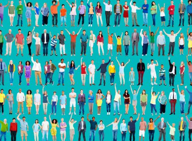 Çok ırklı sıradan insanlar Beraberlik kavramı