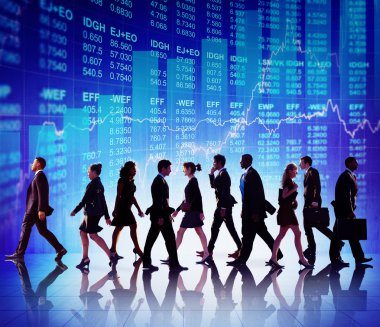 iş adamları ve takım çalışması kavramı