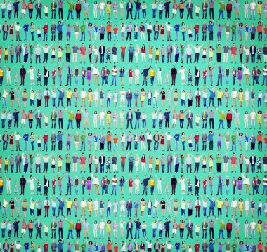 Çok ırklı sıradan insanlar Beraberlik kavramı