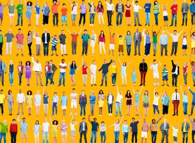 Çok ırklı sıradan insanlar Beraberlik kavramı