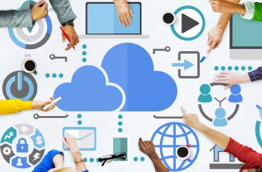 Brainstorming Sharing Online Global Communication Cloud