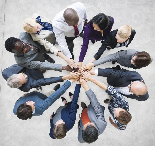 Conceito de Equipe de Trabalho de Equipe — Fotografia de Stock