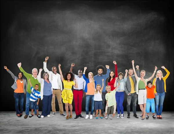 Groupe de personnes de diversité — Photo