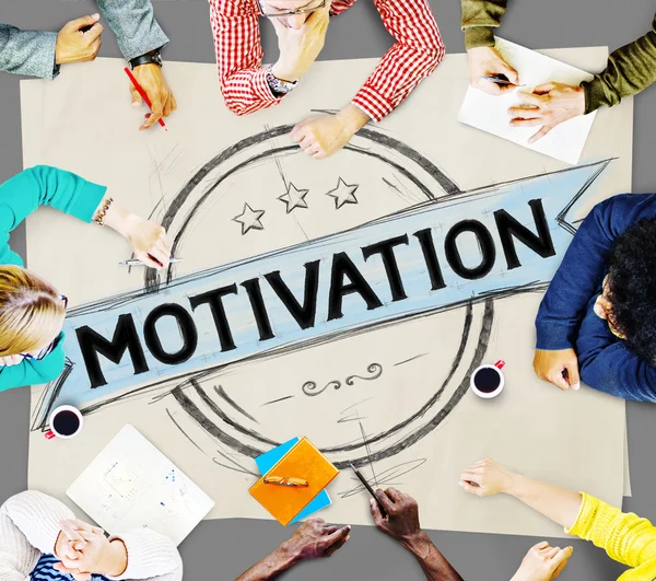 Motivasyon ilham kavramı — Stok fotoğraf