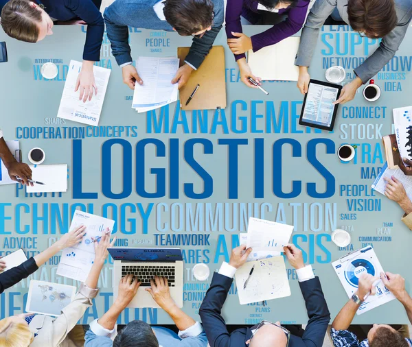 Logistics Management Concept — Stock Photo, Image