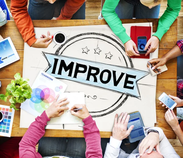 Improve Innovation Motivation Concept — Stock Photo, Image
