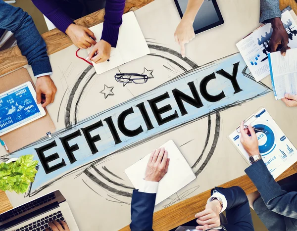 Efficiëntie motivatie ontwikkelingsconcept — Stockfoto