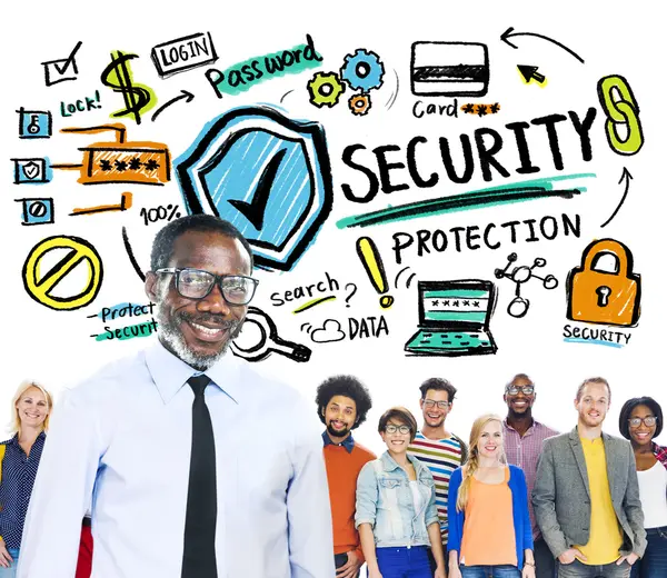 Ethnicity People Team Leadership Security Protection — Stock Photo, Image
