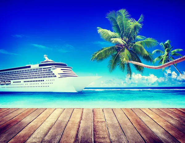 Summer Seascape Cruise — Stock Photo, Image
