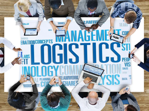 Logistiek Management Concept — Stockfoto