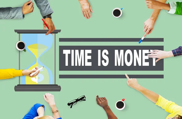 Time is Money Concept — Stock Photo, Image