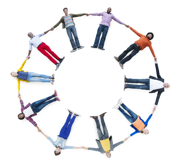 Diversiteit organisatie steun Teamwork Concept — Stockfoto