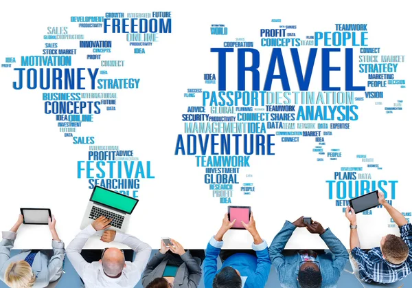 Travel, Trip Adventure Concept — Stock Photo, Image