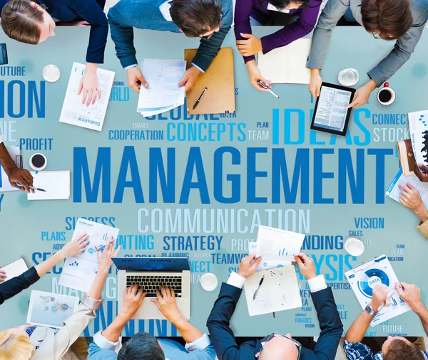 Management Success Business Concept — Stock Photo, Image