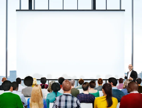 Persone che lavorano Concetto di gruppo di discussione — Foto Stock