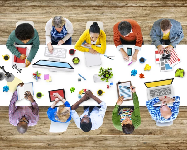 Equipo de Administrador Trabajo en equipo — Foto de Stock