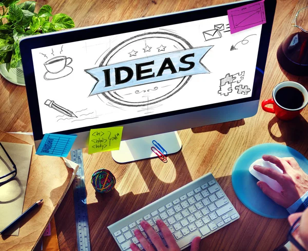 Ideas Vision Creative Mission Concept — Stock Photo, Image