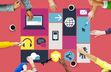 Bulut depolama medya kavramı bilgisayar