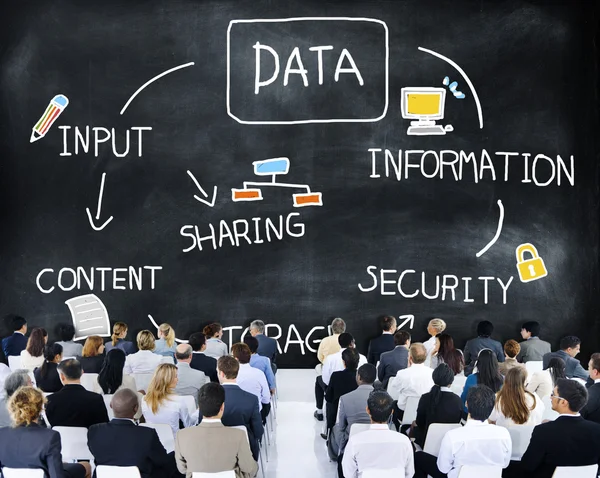 Data analys lagring Information koncept — Stockfoto