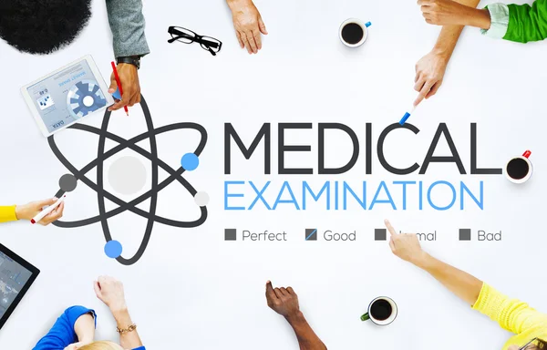 Diagnóstico de Exame Médico Wellness Concept — Fotografia de Stock