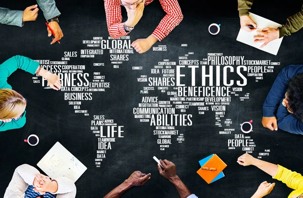 Ethics Ideals Principles Morals Concept — Stock Photo, Image