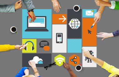 Bulut depolama medya kavramı bilgisayar