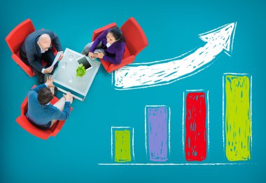 Çubuk grafik büyüme kavramı hareketli