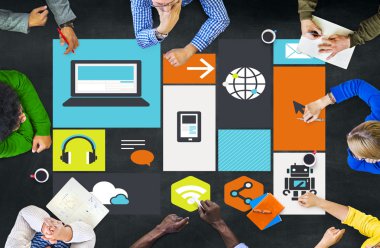 Bulut depolama medya kavramı bilgisayar