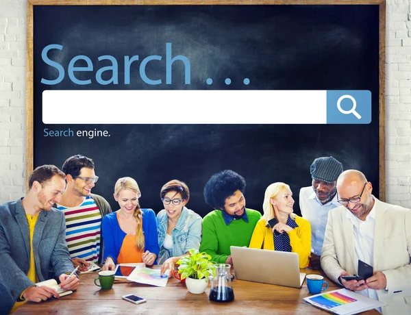 Search Browse Find Internet Concept — Stock Photo, Image