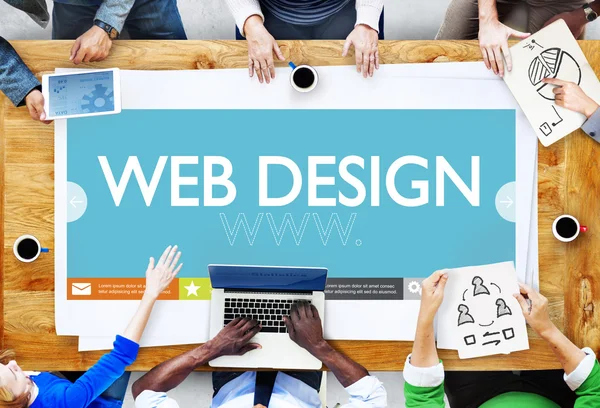 Www Web デザイン コンセプト — ストック写真