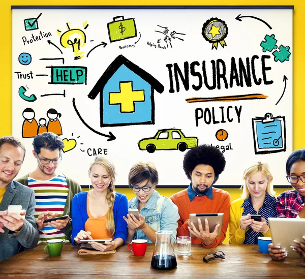 Insurance Policy Help Legal Concept — Stock Photo, Image