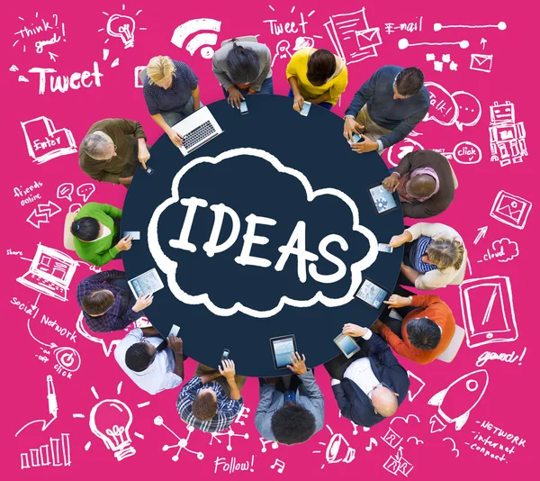 Idea Creative Imgination Thinking Concept — Stock Photo, Image