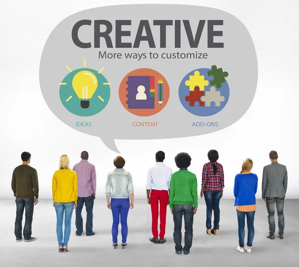 Creative Innovation Vision Inspiration Concept — Stock Photo, Image