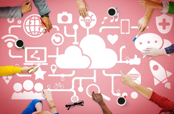 Sosyal Medya teknoloji bağlantı kavramı