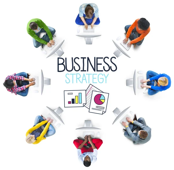 Business Strategy Concept — Stock Photo, Image