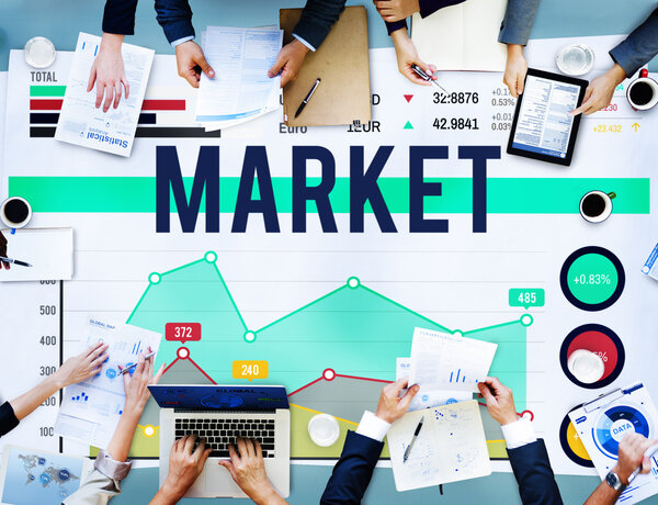 Market Data Analysis Consumer Concept