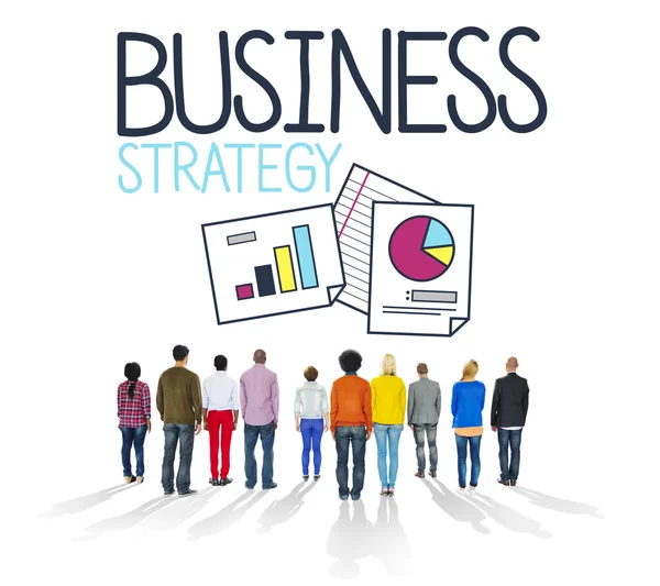 Concepto de estrategia empresarial — Foto de Stock