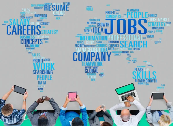 Jobb ockupation karriär sysselsättning koncept — Stockfoto