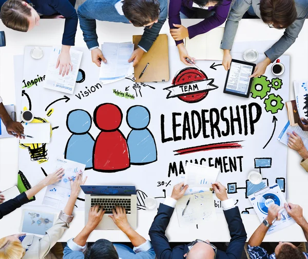 Leadership Management myndighetens direktör koncept — Stockfoto