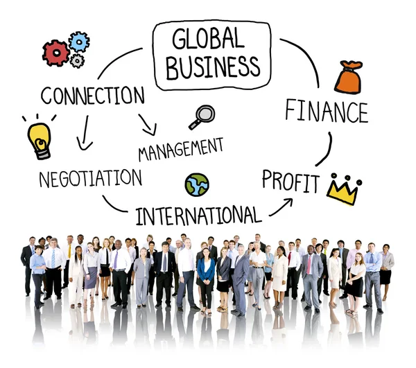 Global Business Concept — Stock Photo, Image