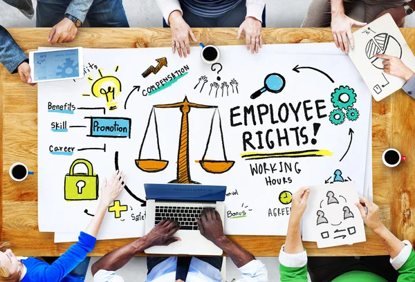 Employee Rights Job People Concept — Stock Photo, Image