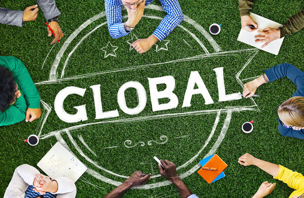 Global Globalization Communication Concept