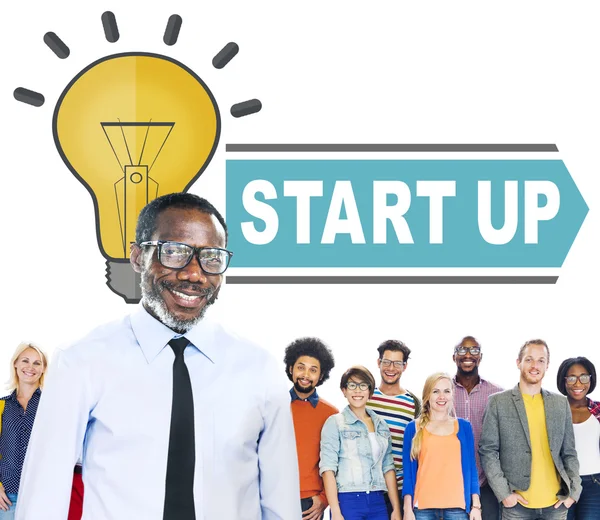Start up Business Team Concept — Stock Photo, Image