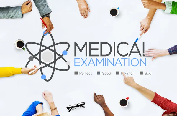 Diagnóstico de Exame Médico Wellness Concept — Fotografia de Stock