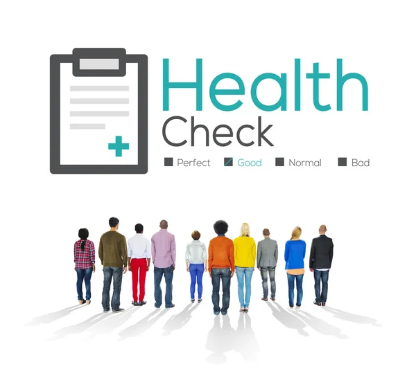 Health Check Diagnosis Analysis Concept — Stock Photo, Image