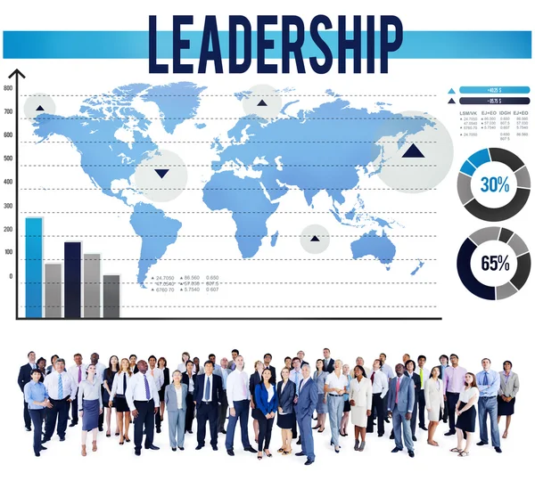 Leadership Leader Manager Boss Concept — Stock Photo, Image