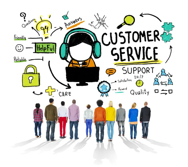 Customer Service Support Concept — Stock Photo, Image